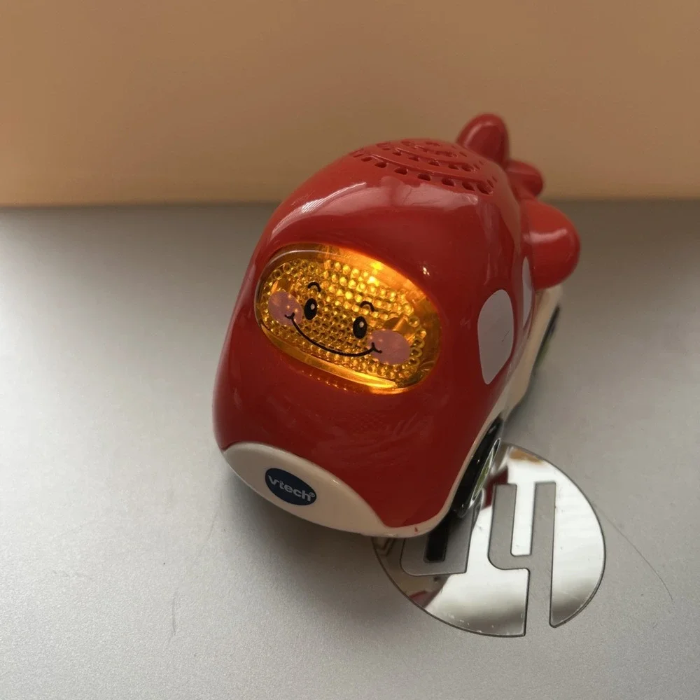 Vtech Go Go Smart Wheels Red Airplane Tested And Works!
